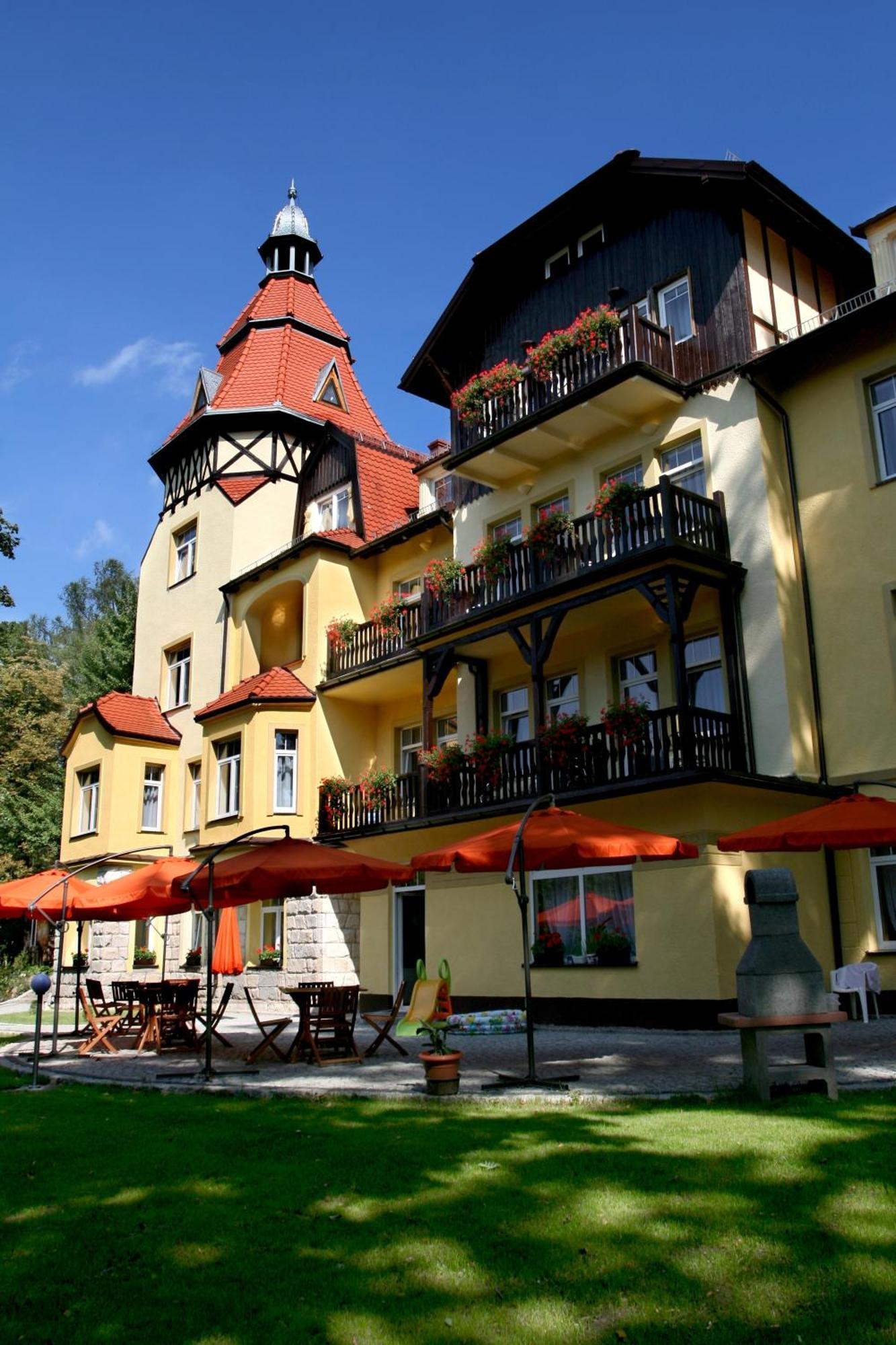 Villa Carmen Kudowa-Zdrój Exteriér fotografie
